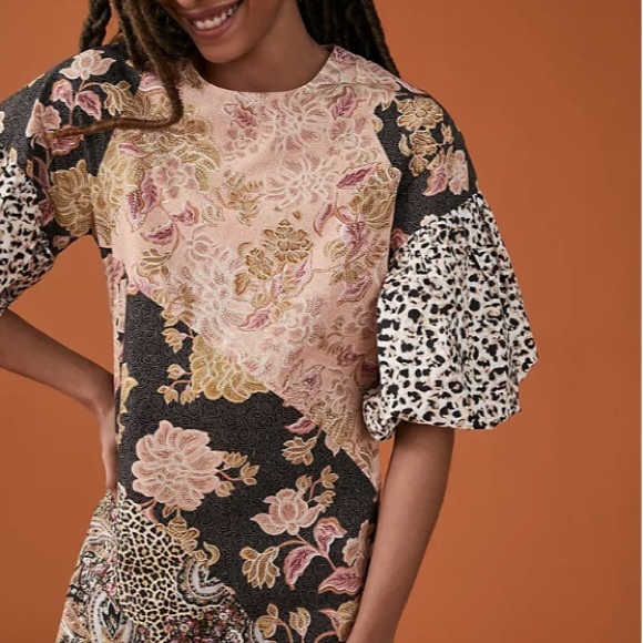 Anthropologie x Kachel Evangeline Midi Dress Size 4 - Picture 4 of 14